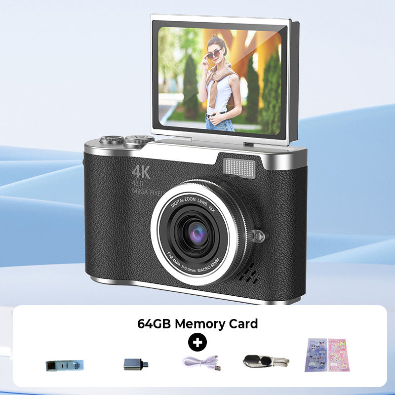 4K HD Flip-Screen Digital Camera