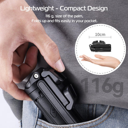 Extendable Grip Phone Tripod with Detachable Remote (Pocket Size)