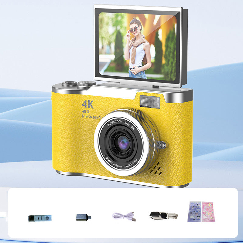 4K HD Flip-Screen Digital Camera