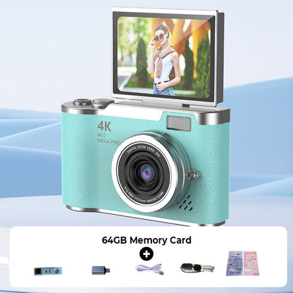 4K HD Flip-Screen Digital Camera